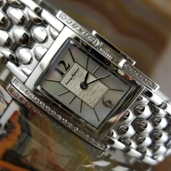 Womens TOMMY BAHAMA Diamond Shores Silver Watch - Picture 2 of 6